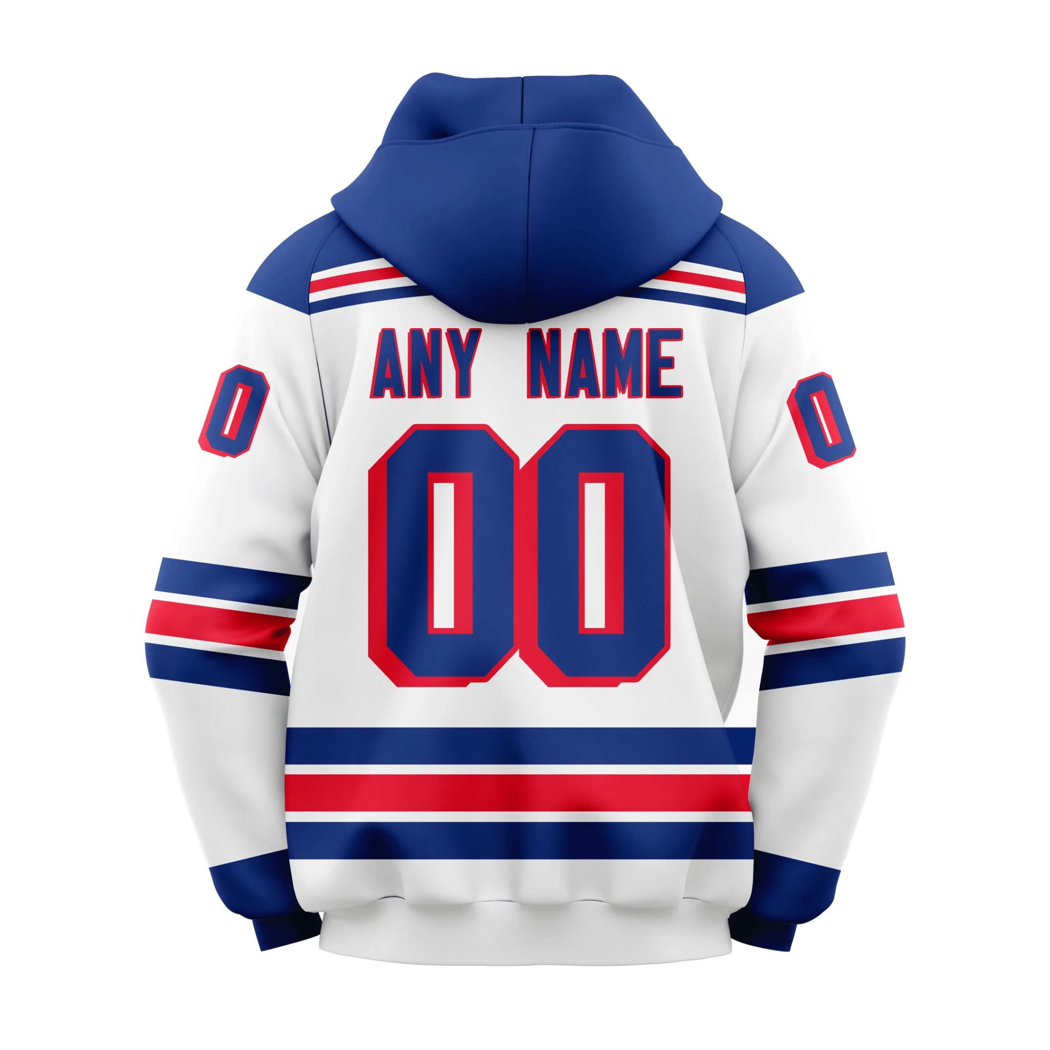 New York Rangers Hoodie Style Jersey Custom Name And Number Tehody Store