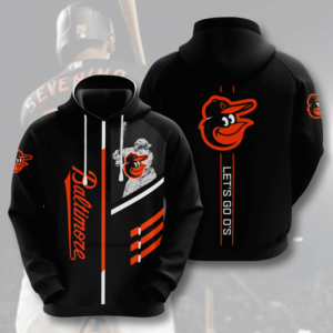 Baltimore Orioles Unisex All-Over Print Hoodie Style 06