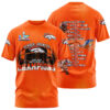Denver Broncos Super Bowl LX Champions Style 3D T-Shirt