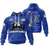 Los Angeles Rams Super Bowl LX Champions Style Hoodie