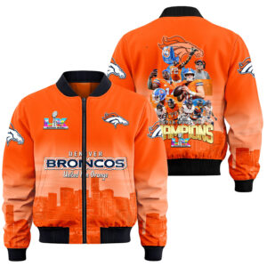 Denver Broncos Super Bowl LX Champions Style Bomber Jacket