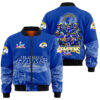 Los Angeles Rams Super Bowl LX Champions Style Bomber Jacket
