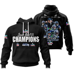 Seattle Seahawks Super Bowl LX Champions Style Hoodie